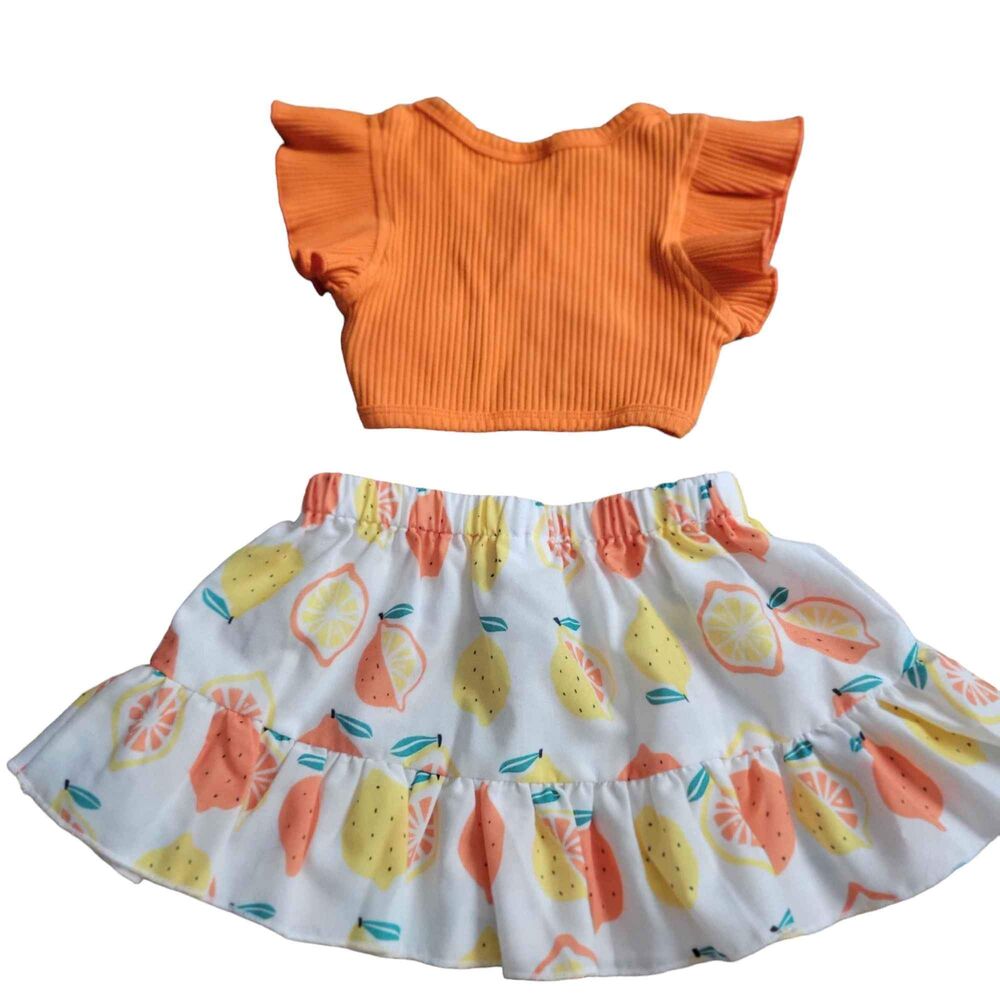 NWT Girl's 9-12 Month PatPat Summer Outfit - Picture 2 of 5